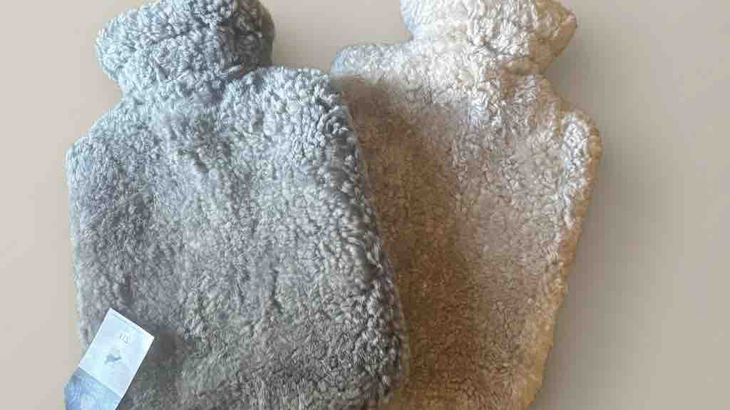 Sheepskin Hot Water Bottle Covers — Warmth You Can Feel