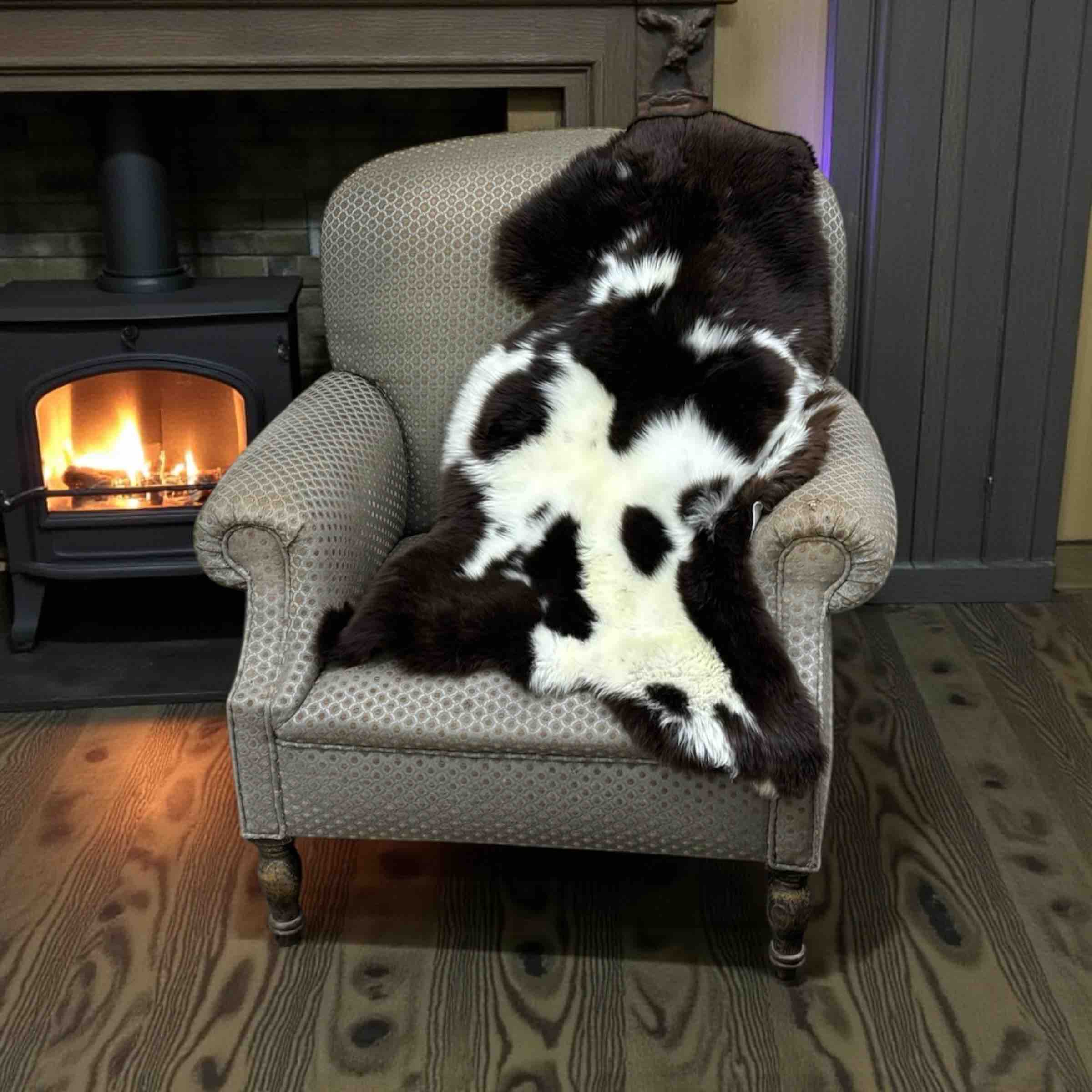 Jacob Sheepskin Rug Extra Large – Long Wool, 100+ x 65 cm, Natural Luxury