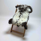 Small Jacob Sheep sheepskin rug