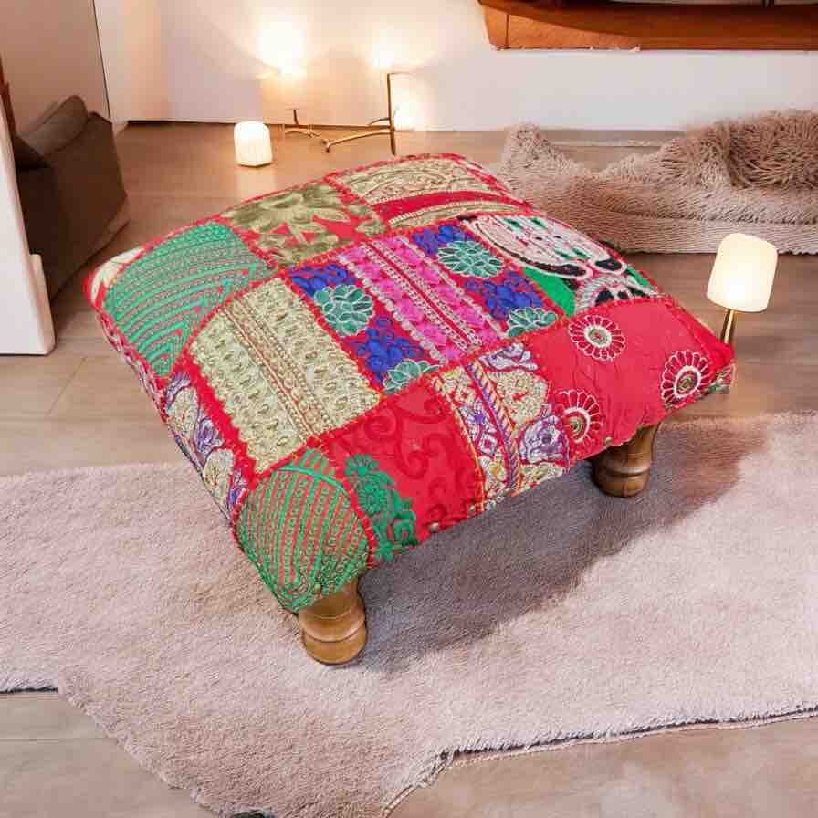 Patchwork Footstool