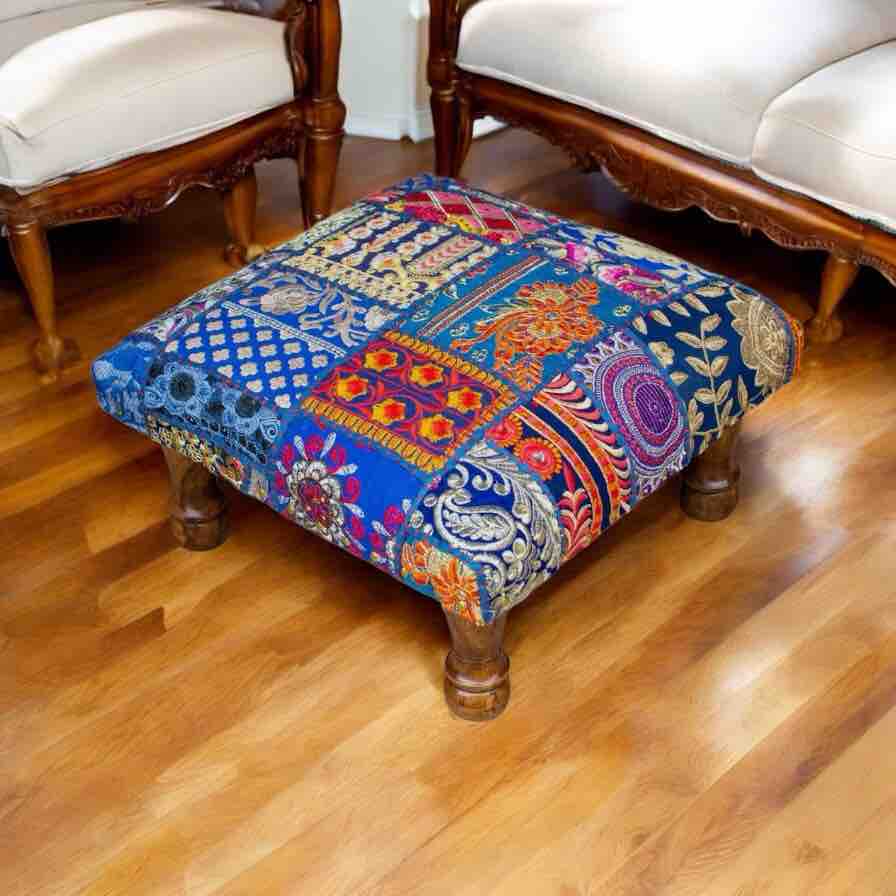 Patchwork Footstool