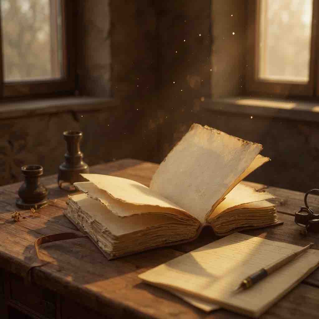 Tree Of Life Buffalo Leather Journal | Gemstone Cover