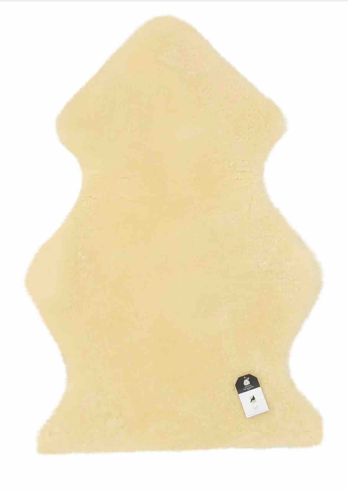 Medical Short Wool Genuine Sheepskin Rug | 90cms