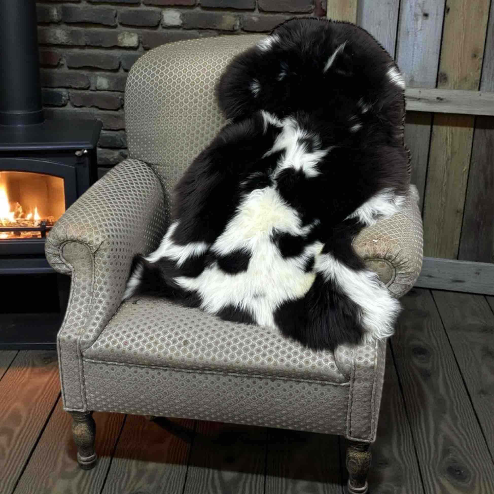 Jacob Sheepskin Rug Extra Large – Long Wool, 100+ x 65 cm, Natural Luxury