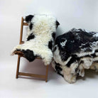 Small Jacob Sheep sheepskin rug