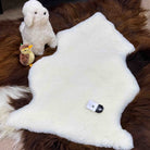 Natural Short Wool Sheepskin Baby Rug – 90 x 60 cm