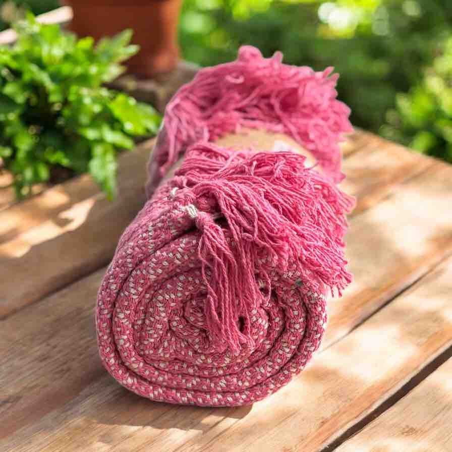 Outdoor Cotton Patio Throw – 150 x 125 cm Luxury Blanket