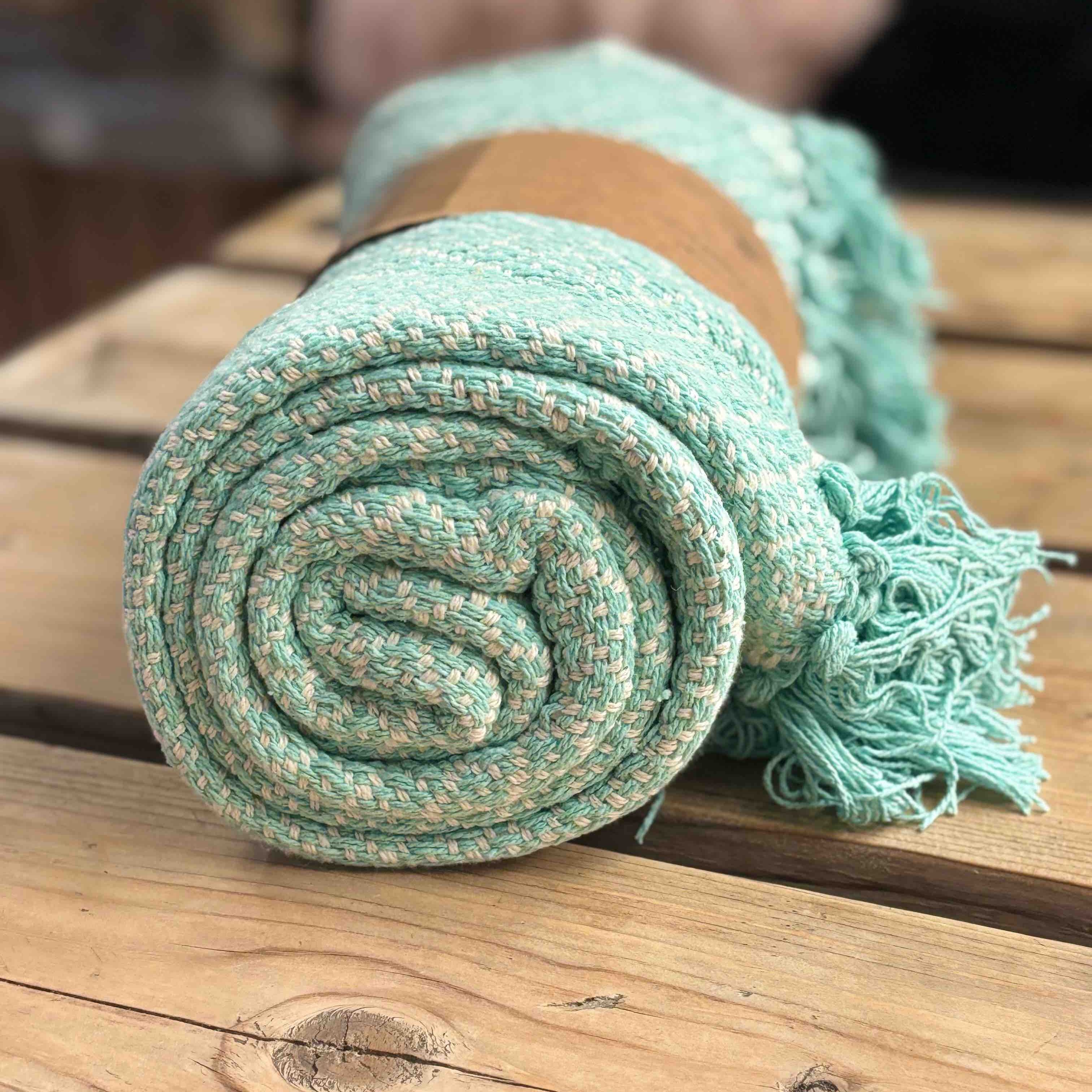 Outdoor Cotton Patio Throw – 150 x 125 cm Luxury Blanket