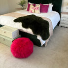 Sheepskin Footstool