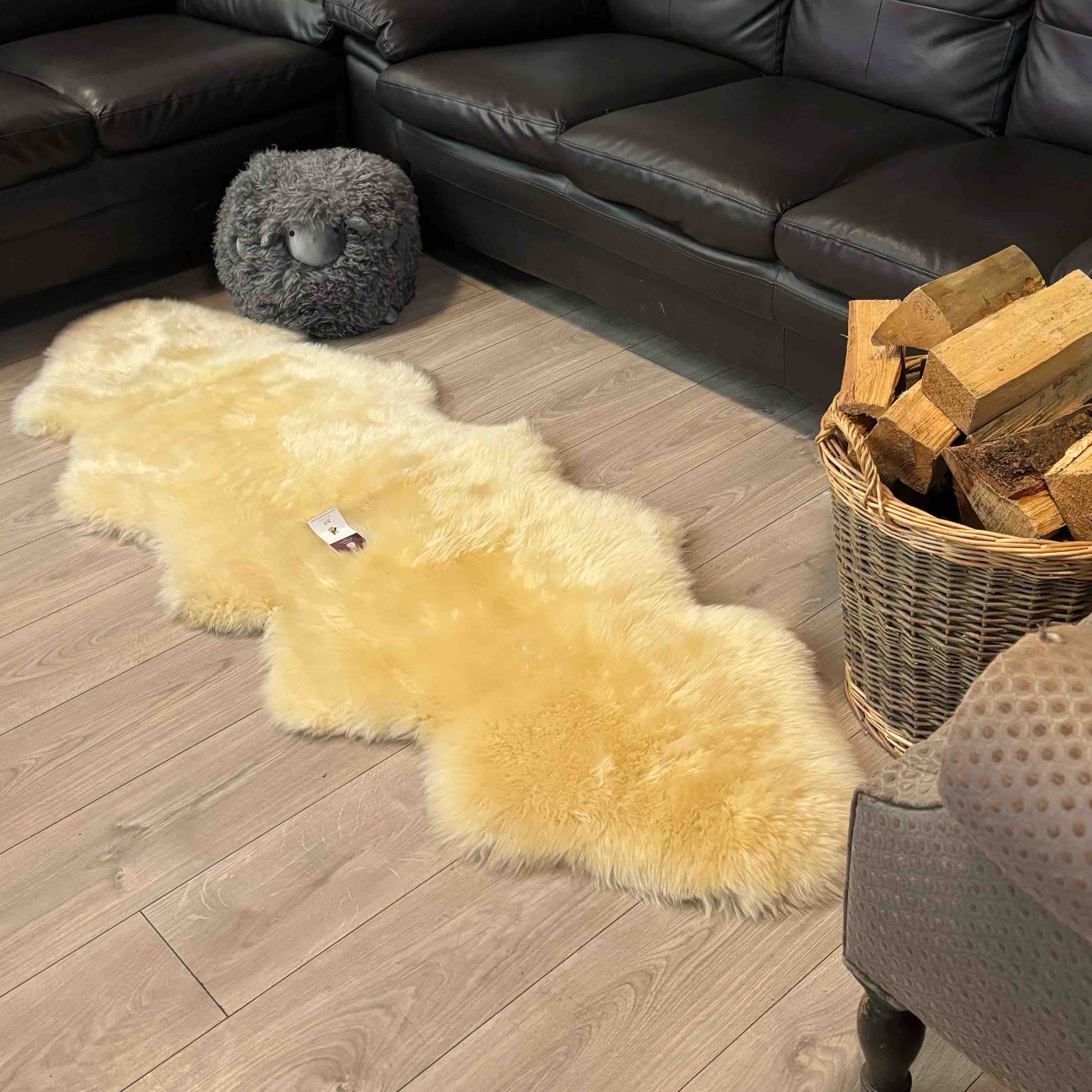 Double Sheepskin Rug