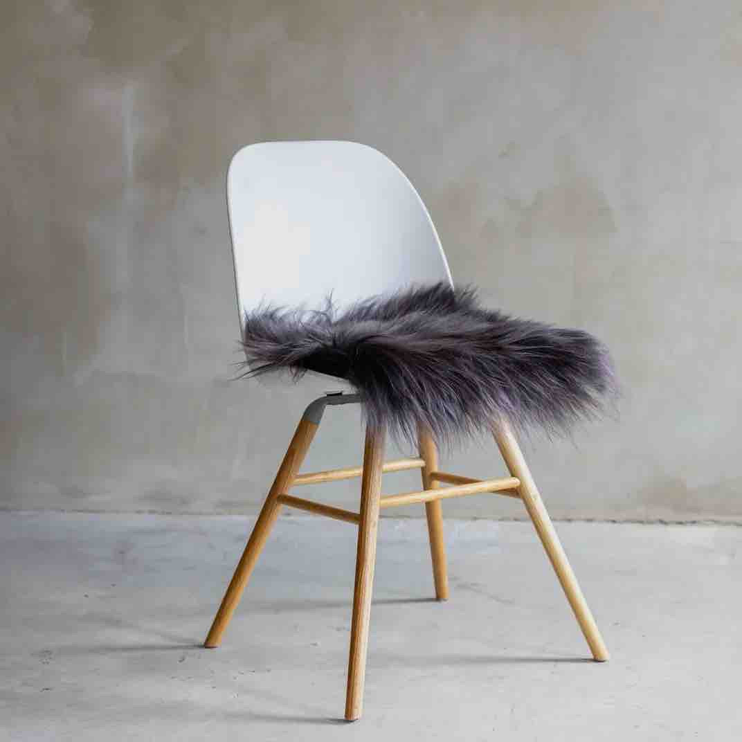 Icelandic sheepskin chair pad