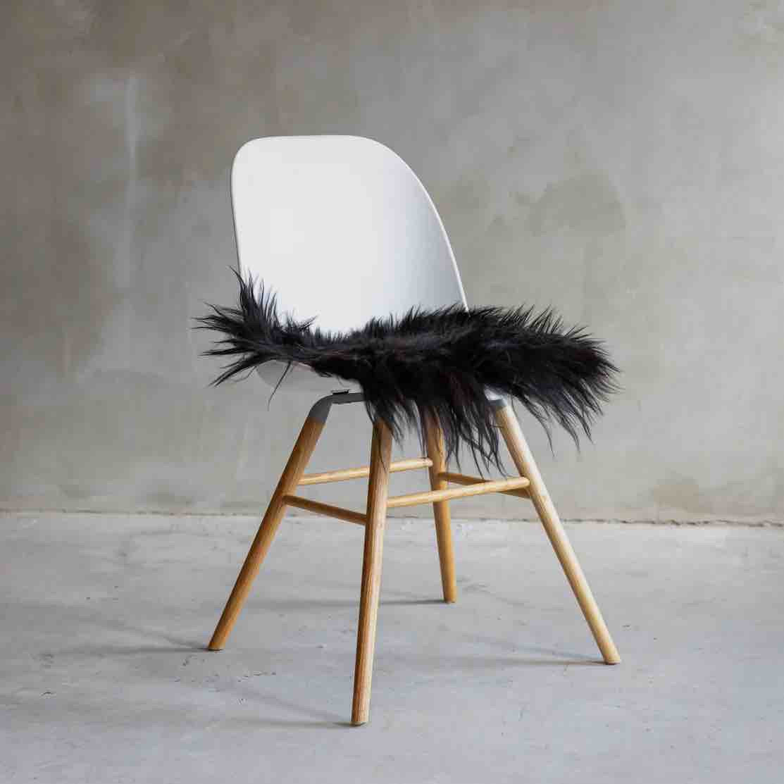 Icelandic sheepskin chair pad
