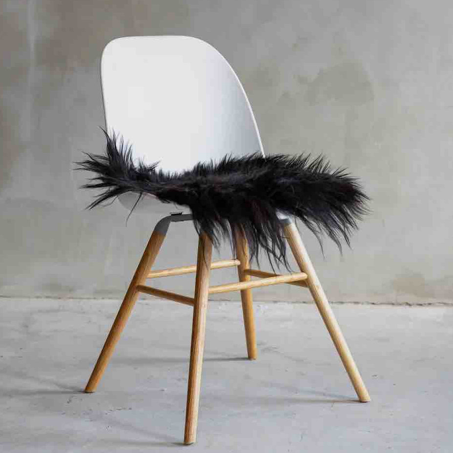 Icelandic sheepskin chair pad