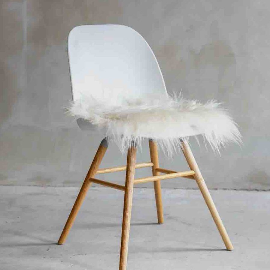 Icelandic sheepskin chair pad