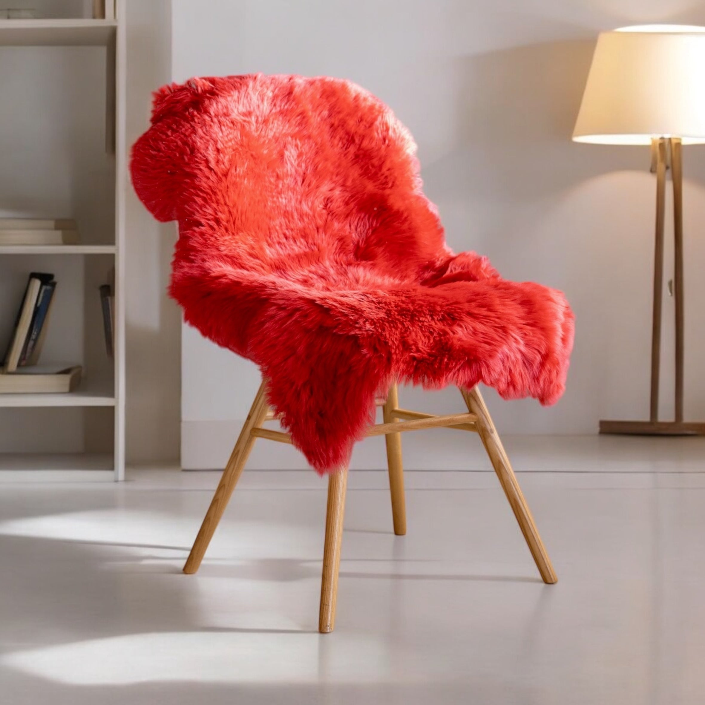 Premium colour New Zealand sheepskin rug