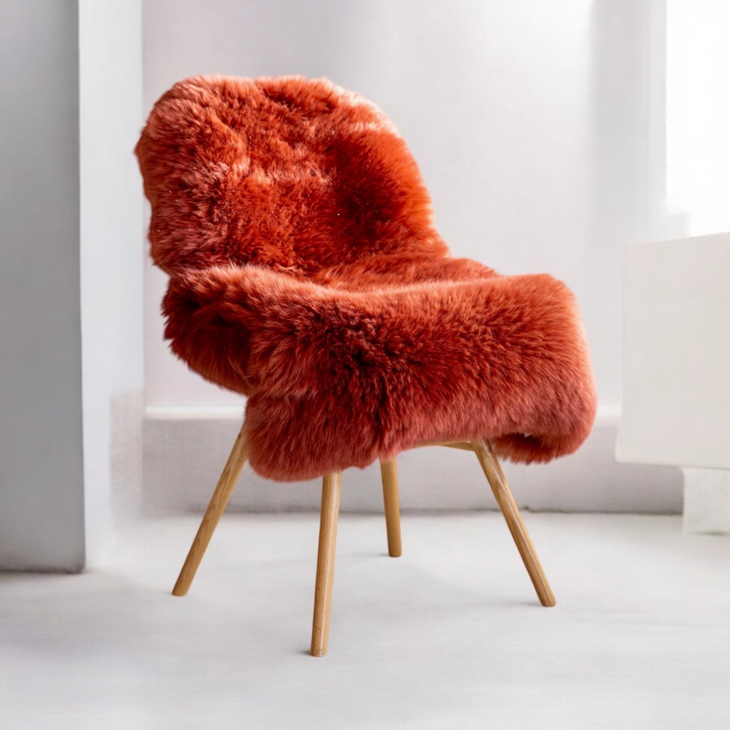 Premium colour New Zealand sheepskin rug