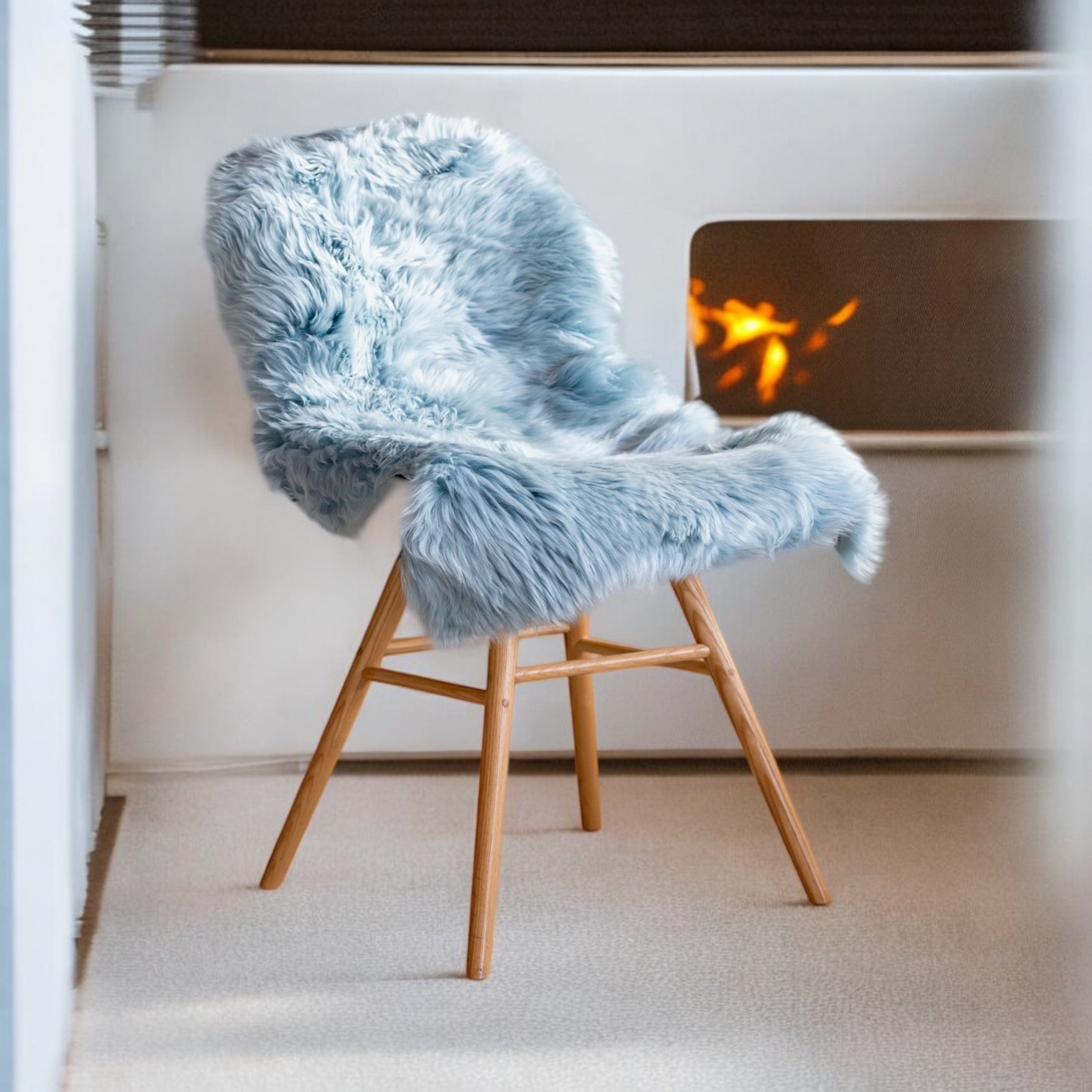 Premium colour New Zealand sheepskin rug