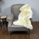 Large Hill Sheep Sheepskin rug | 100 cms
