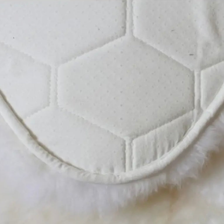 Genuine Sheepskin Pet Bed With Non Slip Fabric Backing - The Old Piggery Farm Shop