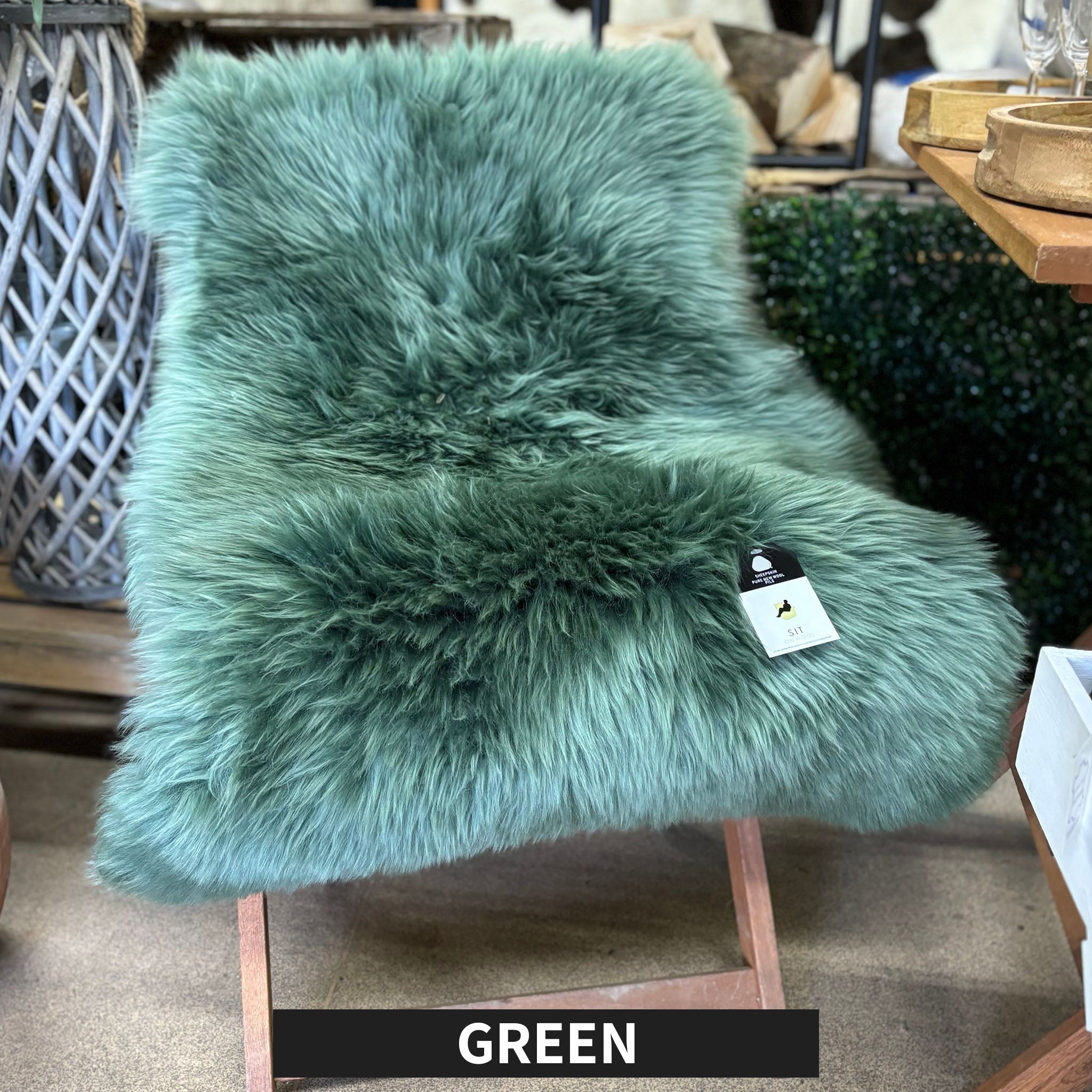 Sheepskin Long Wool Rugs 4 Extra Large Outdoor Patio 100cms Plus