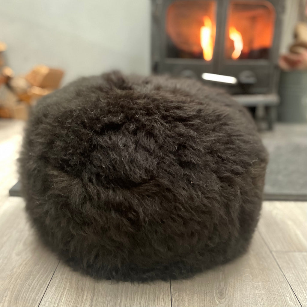 Sheepskin Pouffes