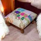 Patchwork Footstool