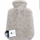 Genuine Sheepskin Hot water Bottle Cover | Includes 2L Hot water Bottle | Grey Or Beige