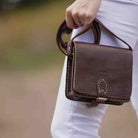 Small Square Leather Saddlebag