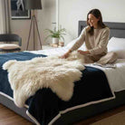 Genuine Hill Sheep Sheepskin Rug | Large  95cm