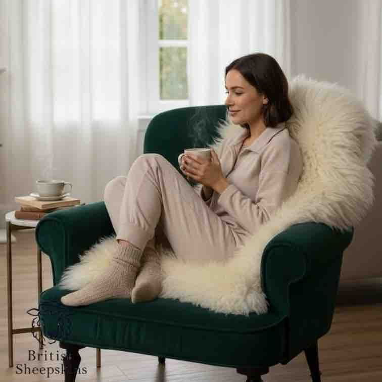 Extra Large British Sheepskin Rug&nbsp;