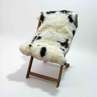 Small Jacob Sheep sheepskin rug