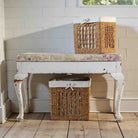 Set Of Two Lined Seagrass Storage Baskets 