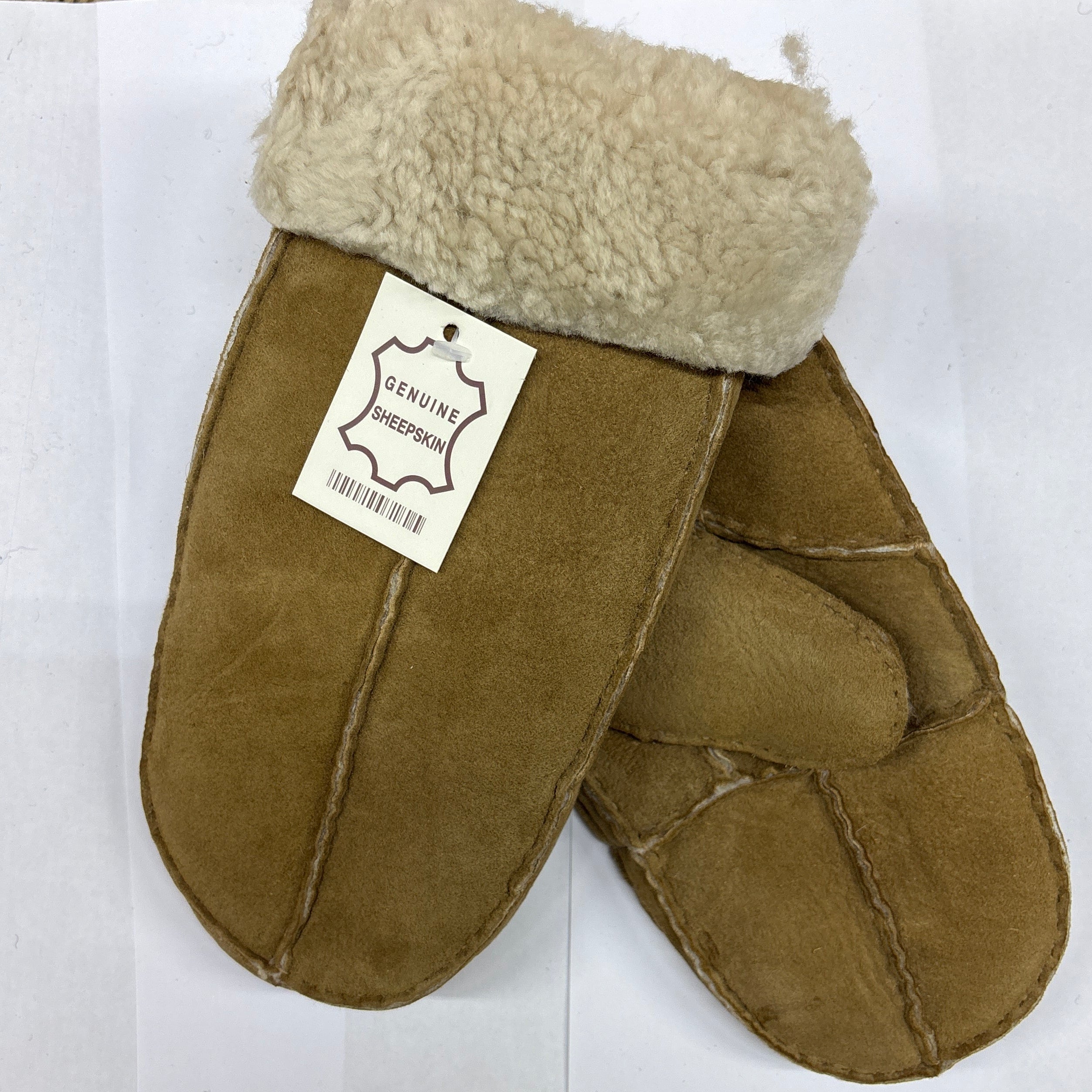 Genuine Ladies Sheepskin Mittens | Multiple Autumn Colours