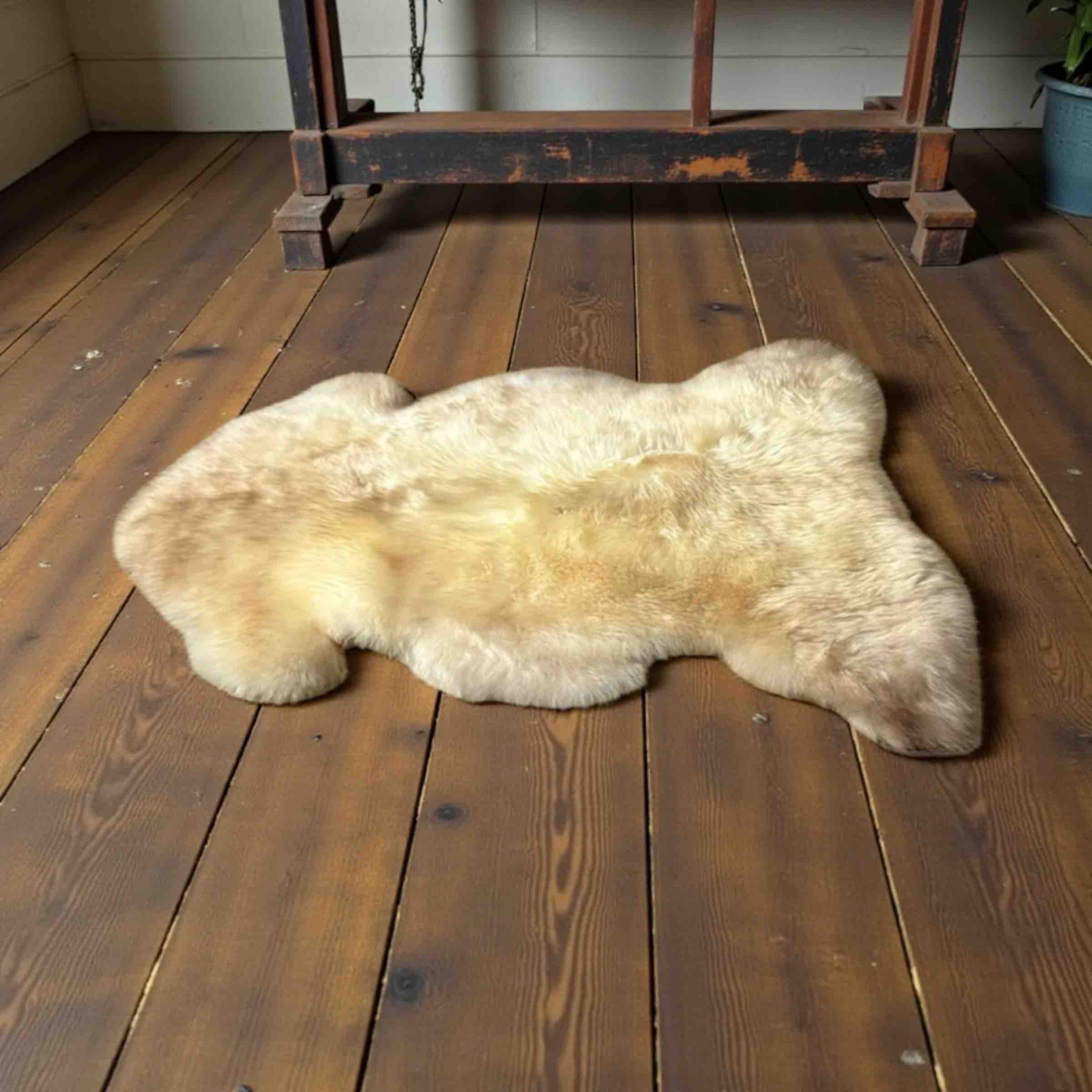 Medium Hill Sheep Sheepskin Rug | 85 cm