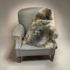 Sheepskin on chair