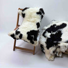 Small Jacob Sheep sheepskin rug