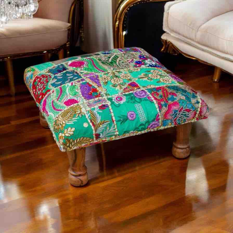 Patchwork Footstool