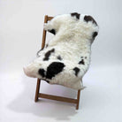 Small Jacob Sheep sheepskin rug
