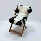 Small Jacob Sheep sheepskin rug