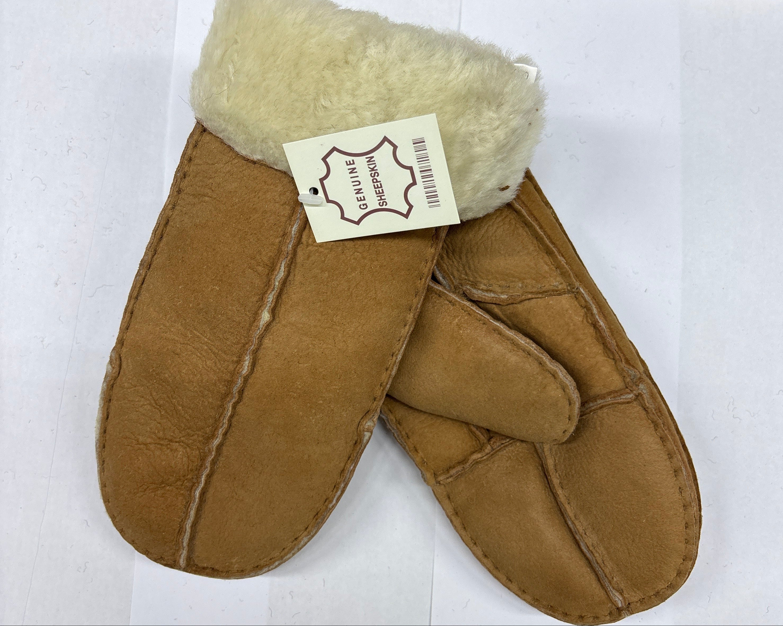 Genuine Ladies Sheepskin Mittens | Multiple Autumn Colours