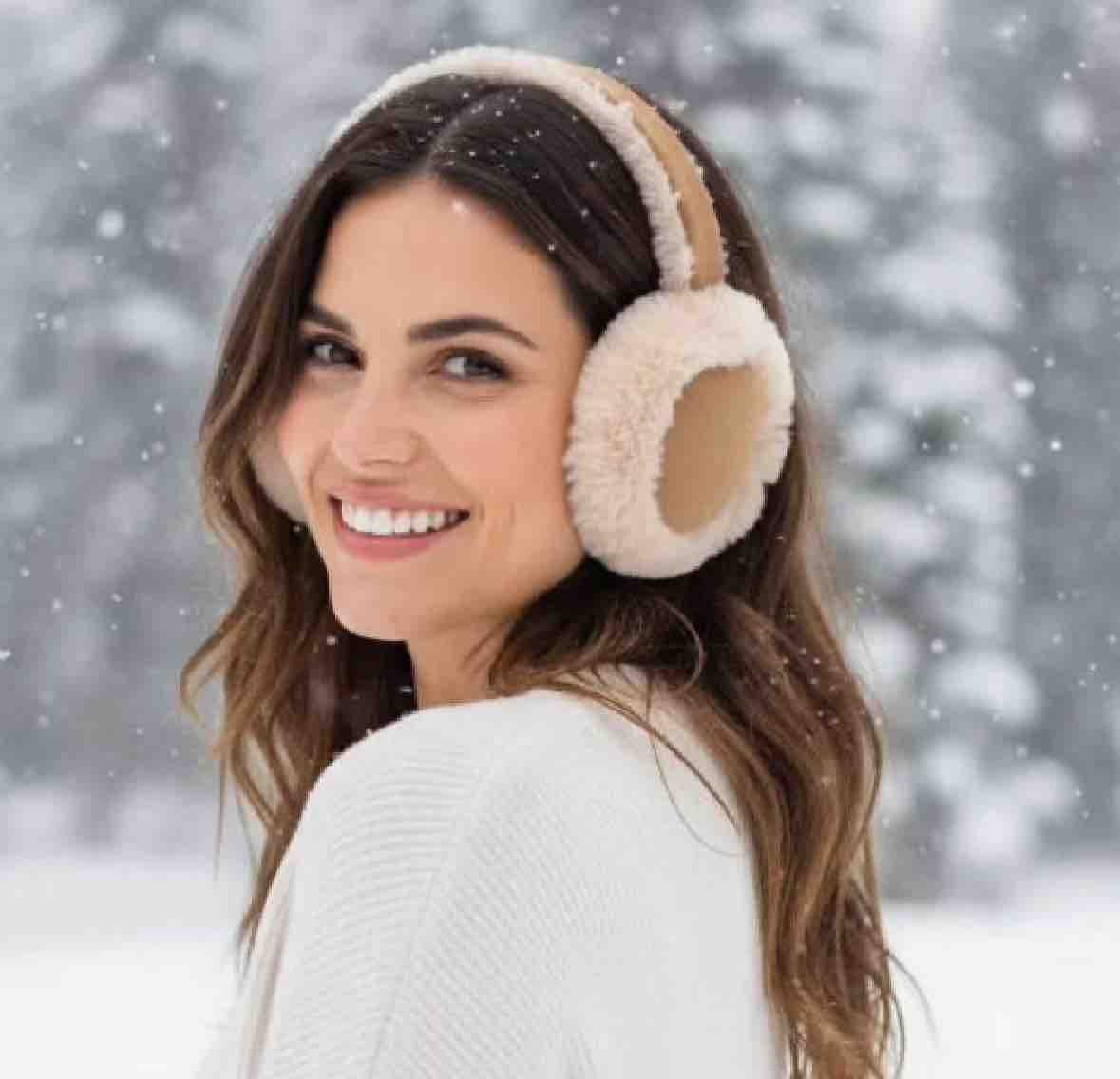 Sheepskin Ear Muffs Plus   Sheepskin Headband Offer 