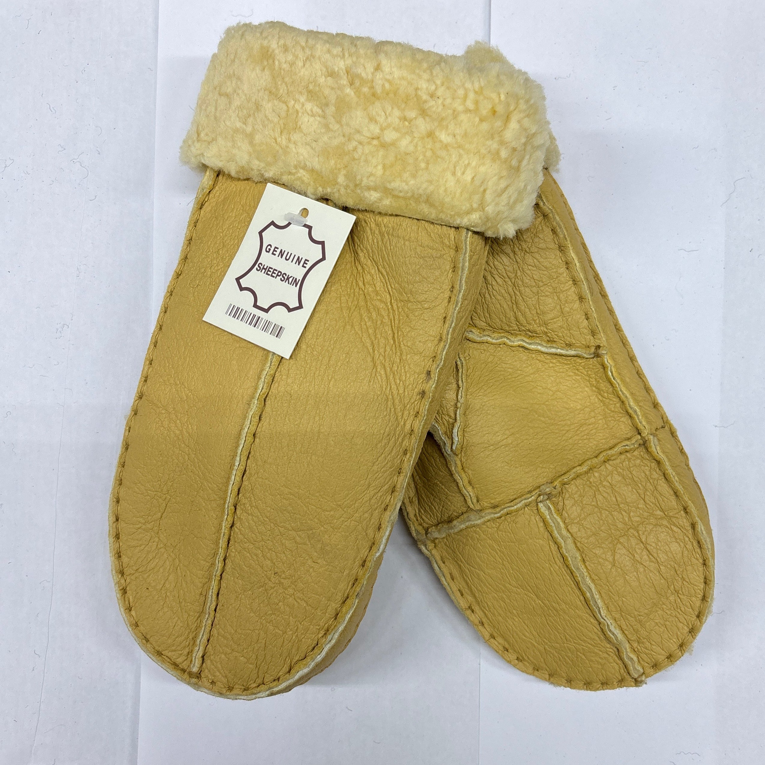 Genuine Ladies Sheepskin Mittens | Multiple Autumn Colours