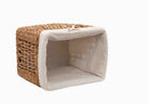 Set Of Two Lined Seagrass Storage Baskets 