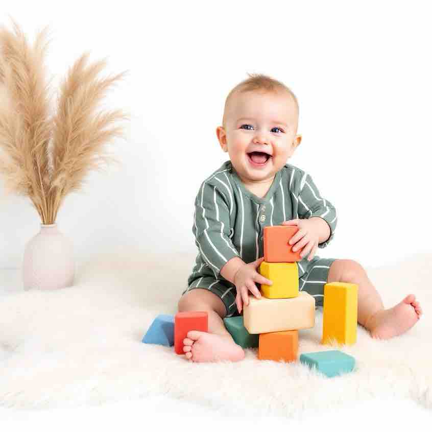 Baby short wool genuine sheepskin rug