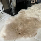 Double Sheepskin Rugs 180 x 65 cm Genuine Wool Rug Oyster