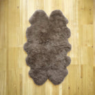 Taupe Quad Sheepskin Rug 