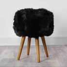 Sheepskin stool