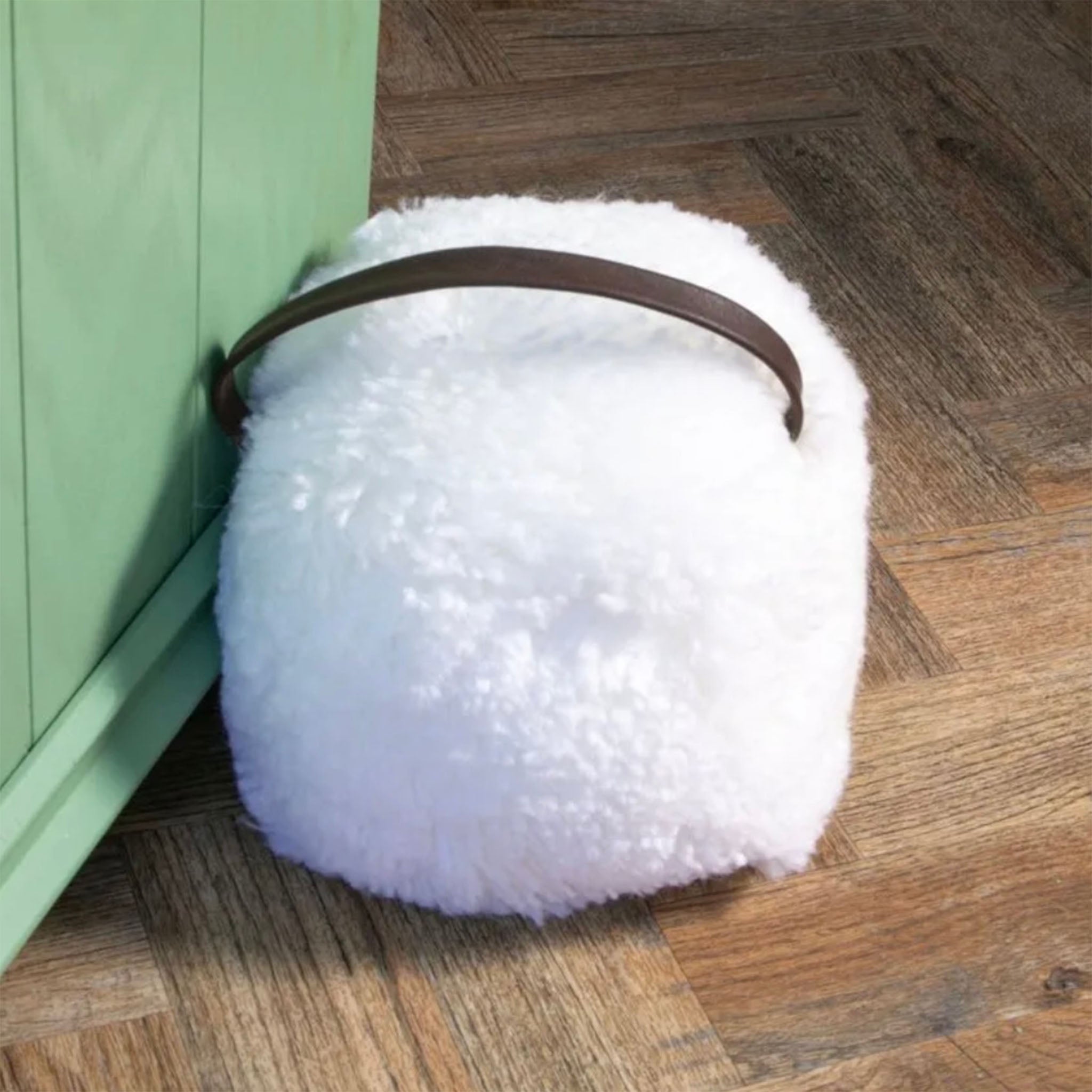 Sheepskin Doorstop 